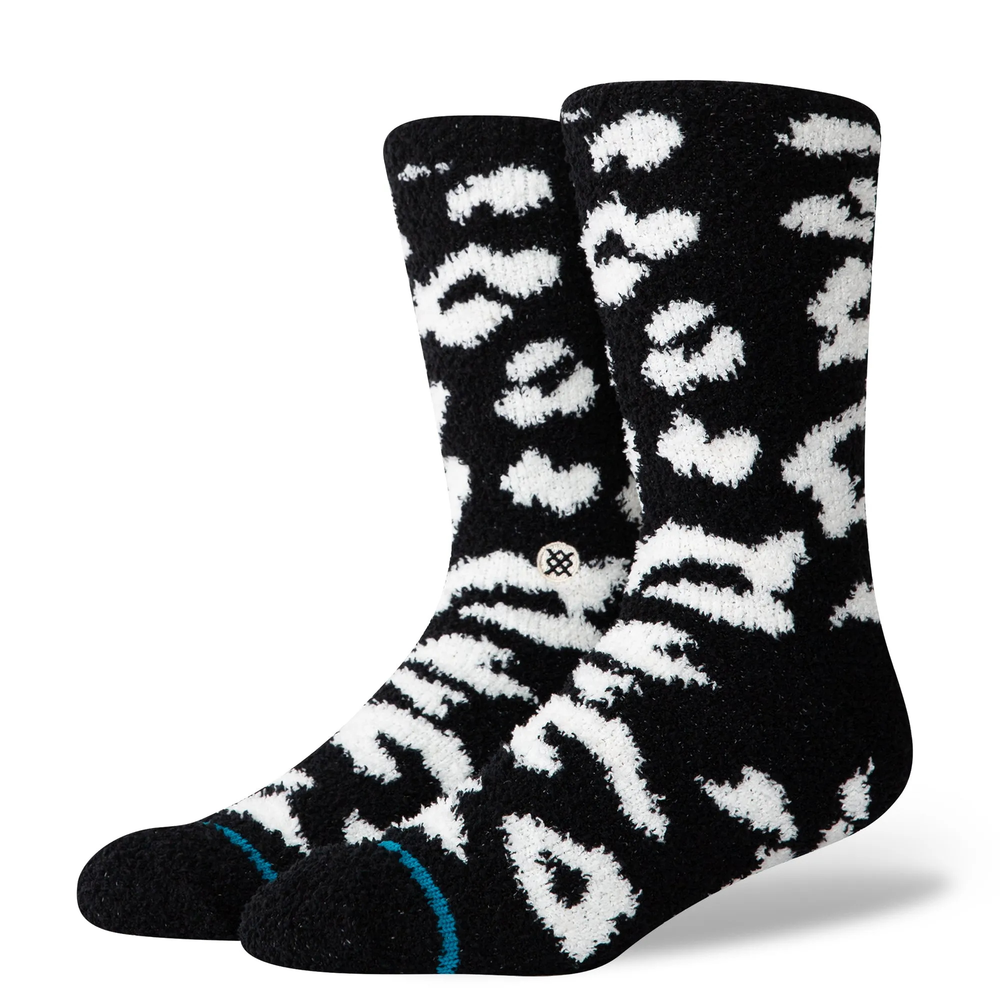 Stance Womens' Cozy Crew Socks - BLACK sold by Sun Diego Boardshops