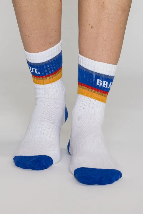 That Friday Feeling Grateful Crew Socks - ASSORTED sold by Sun Diego Boardshops product image thumbnail 3