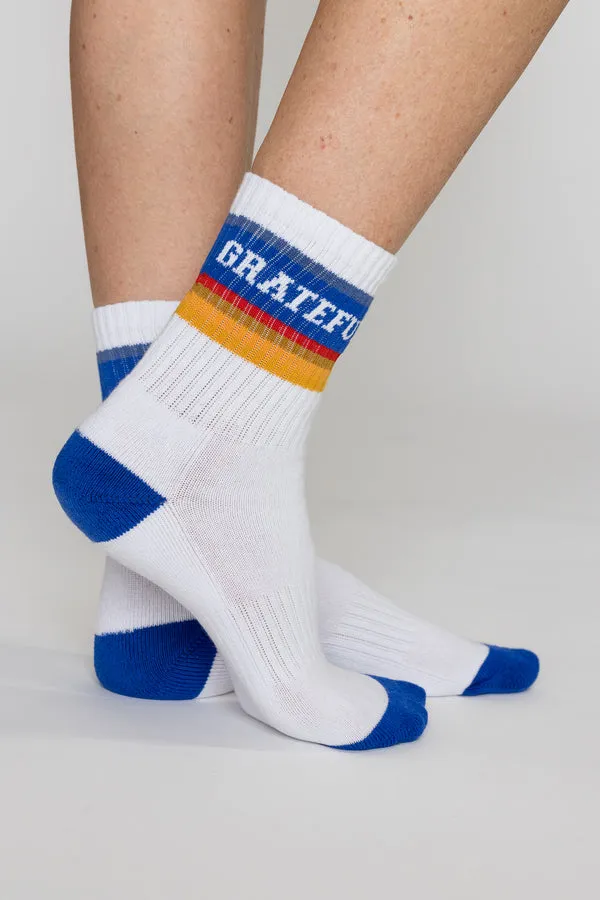 That Friday Feeling Grateful Crew Socks - ASSORTED sold by Sun Diego Boardshops product image thumbnail 2