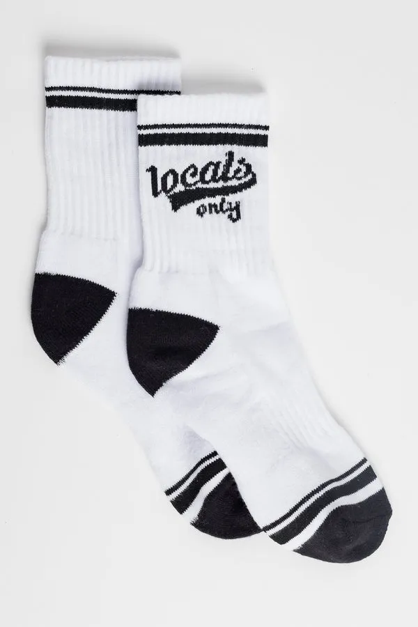 That Friday Feeling Locals Only Crew Socks - ASSORTED sold by Sun Diego Boardshops