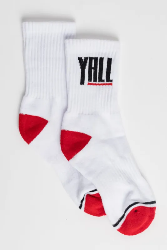 That Friday Feeling Yall Crew Socks - ASSORTED sold by Sun Diego Boardshops
