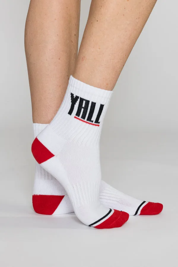 That Friday Feeling Yall Crew Socks - ASSORTED sold by Sun Diego Boardshops product image thumbnail 2