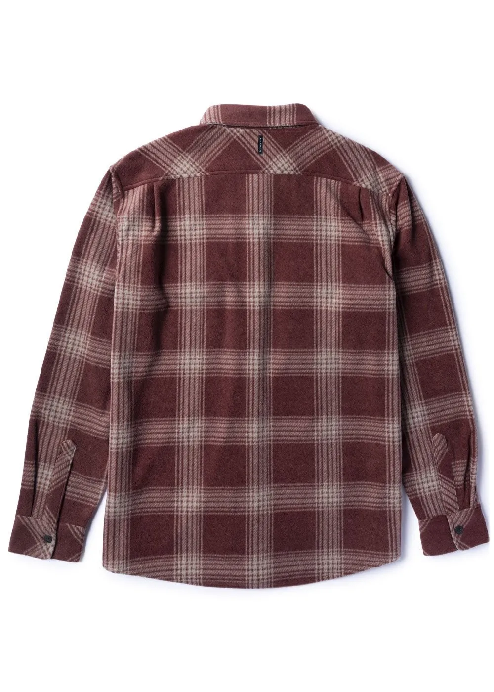 Vissla Eco-Zy Ls Polar Flannel - FIRED BRICK sold by Sun Diego Boardshops product image thumbnail 2