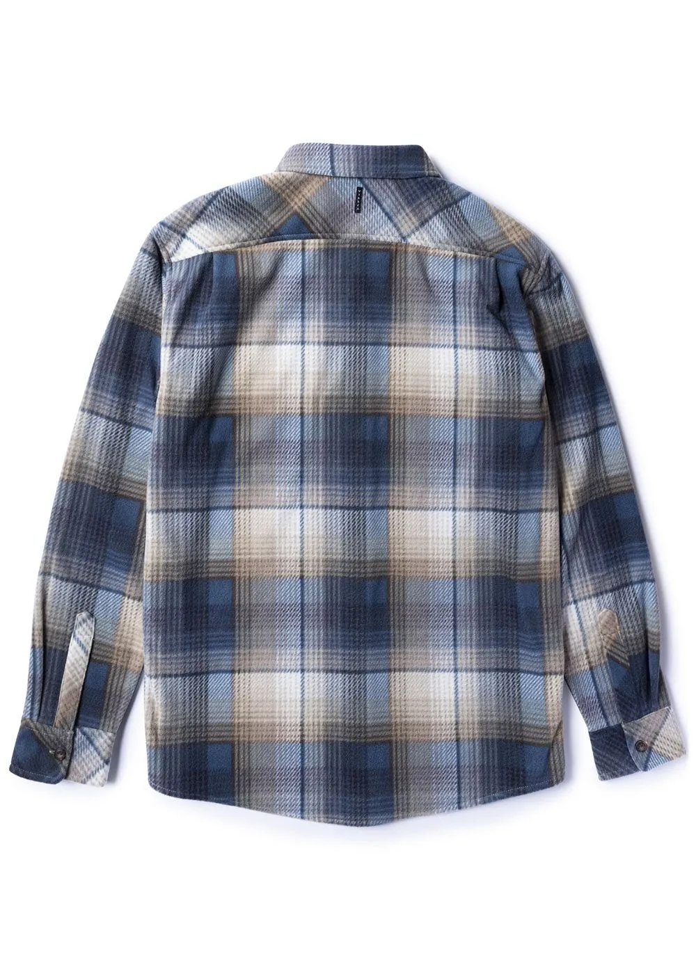 Vissla Eco-Zy Ls Polar Flannel - SEA WATER sold by Sun Diego Boardshops product image thumbnail 3