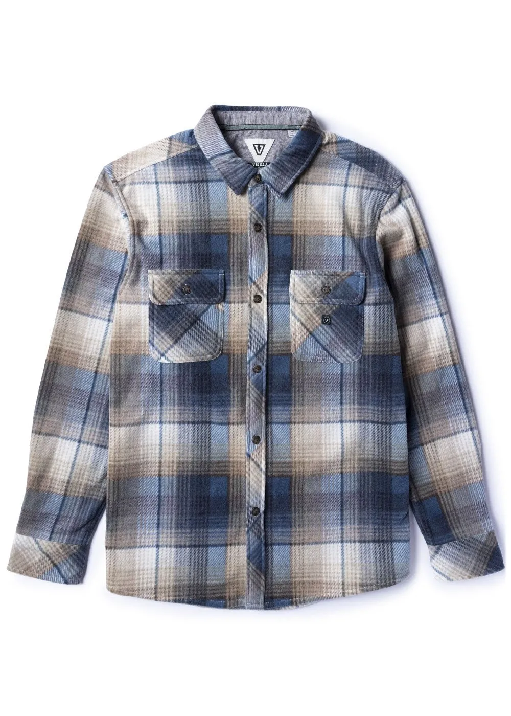 Vissla Eco-Zy Ls Polar Flannel - SEA WATER sold by Sun Diego Boardshops product image thumbnail 2