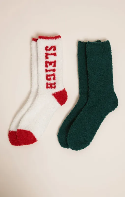 Z-Supply 2-Pack Sleigh Socks - NOBLE FIR sold by Sun Diego Boardshops