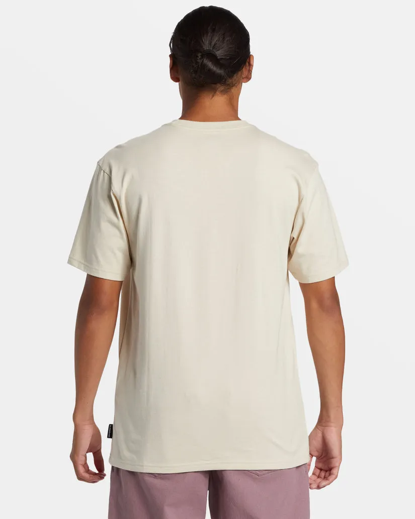 Quiksilver Gecko T-Shirt - FOG sold by Sun Diego Boardshops product image thumbnail 2