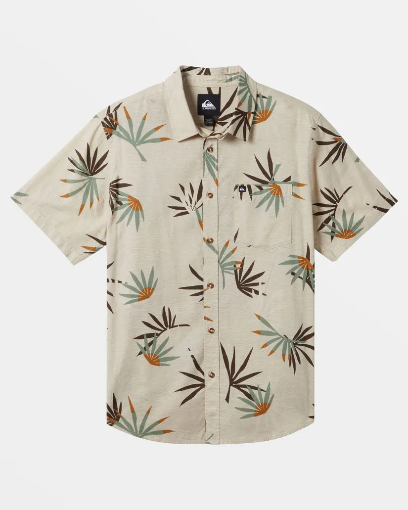 Quiksilver Apero Classic Short Sleeve Shirt - FOG APERO CLASSIC sold by Sun Diego Boardshops