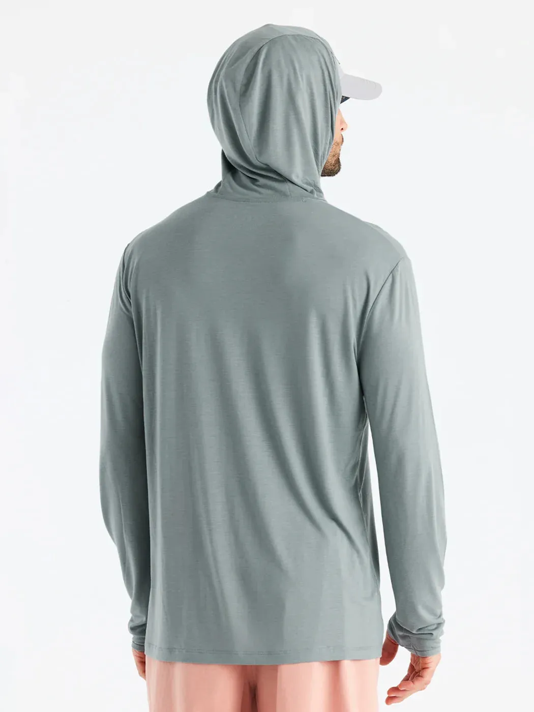 Free Fly Bamboo Lightweight Hoodie - SLATE sold by Sun Diego Boardshops product image thumbnail 2