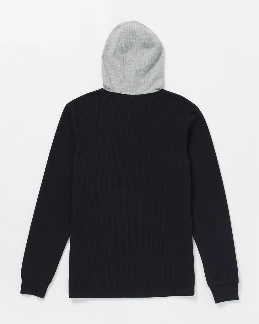 Volcom Murph Thermal Long Sleeve Shirt - NEW BLACK sold by Sun Diego Boardshops product image thumbnail 2