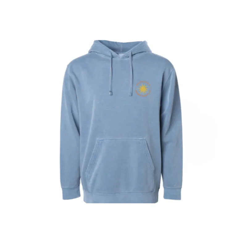 SunDiego SD MAP 3 COLOR PULLOVER HOODIE - SLATE sold by Sun Diego Boardshops