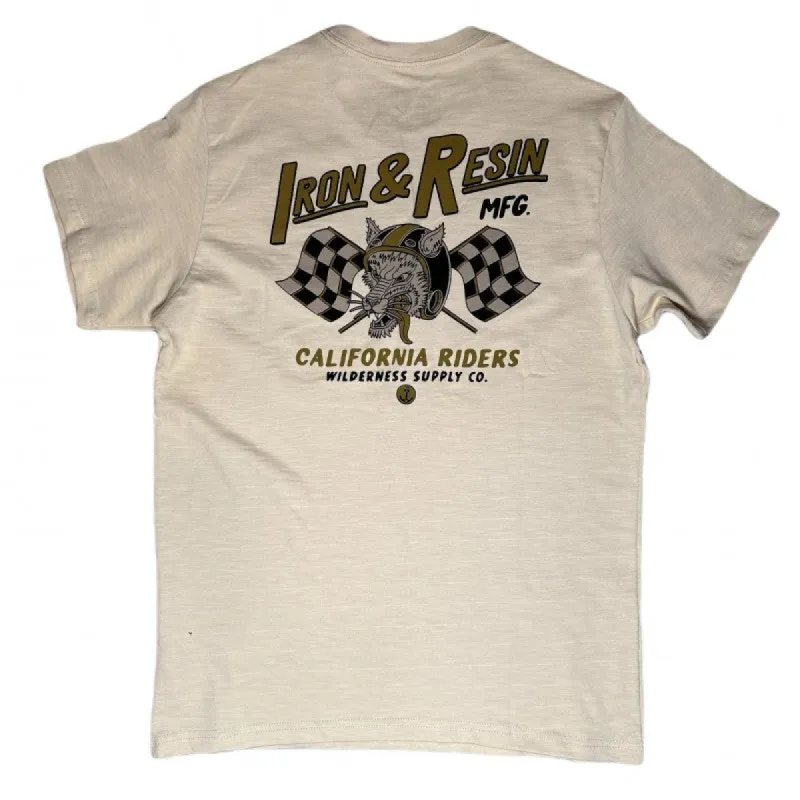 Iron & Resin California Riders Pocket Tee - NATURAL sold by Sun Diego Boardshops