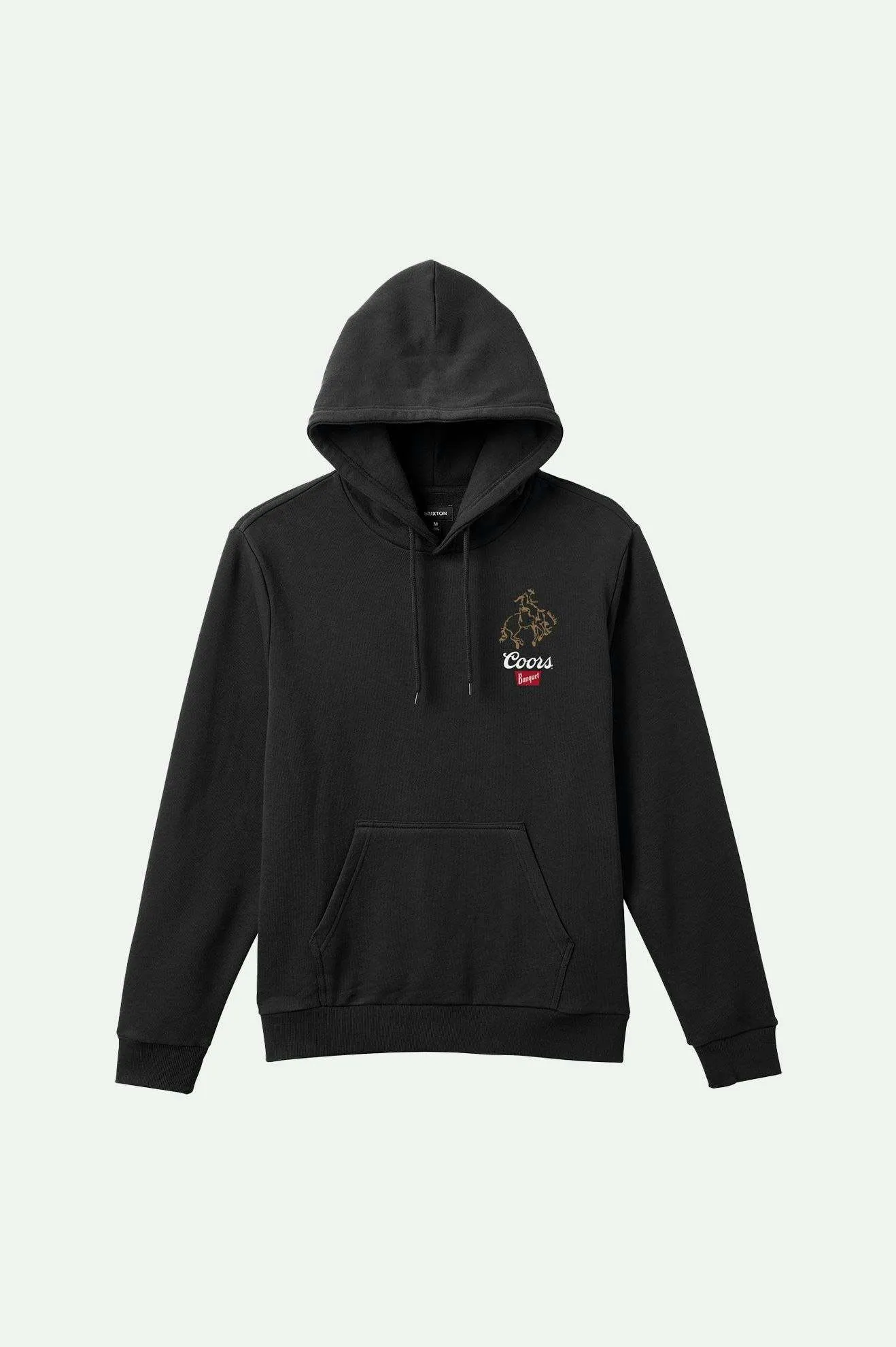 Brixton Coors Colt Hoodie - BLACK sold by Sun Diego Boardshops product image thumbnail 2