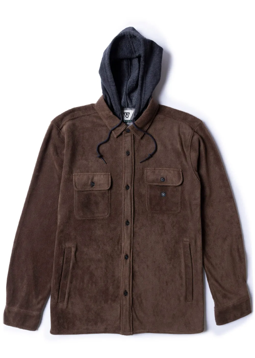 Vissla Eco-Zy Shirt Jacket - JAVA sold by Sun Diego Boardshops