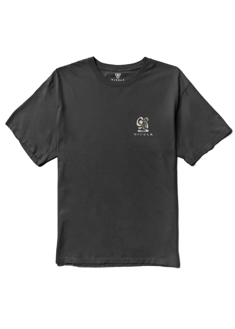 Vissla Waikiki Daze Organic Tee - PHANTOM sold by Sun Diego Boardshops product image thumbnail 2