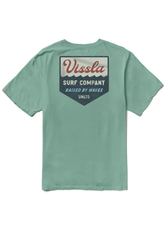 Vissla Sea Shield Organic Tee - JADE sold by Sun Diego Boardshops