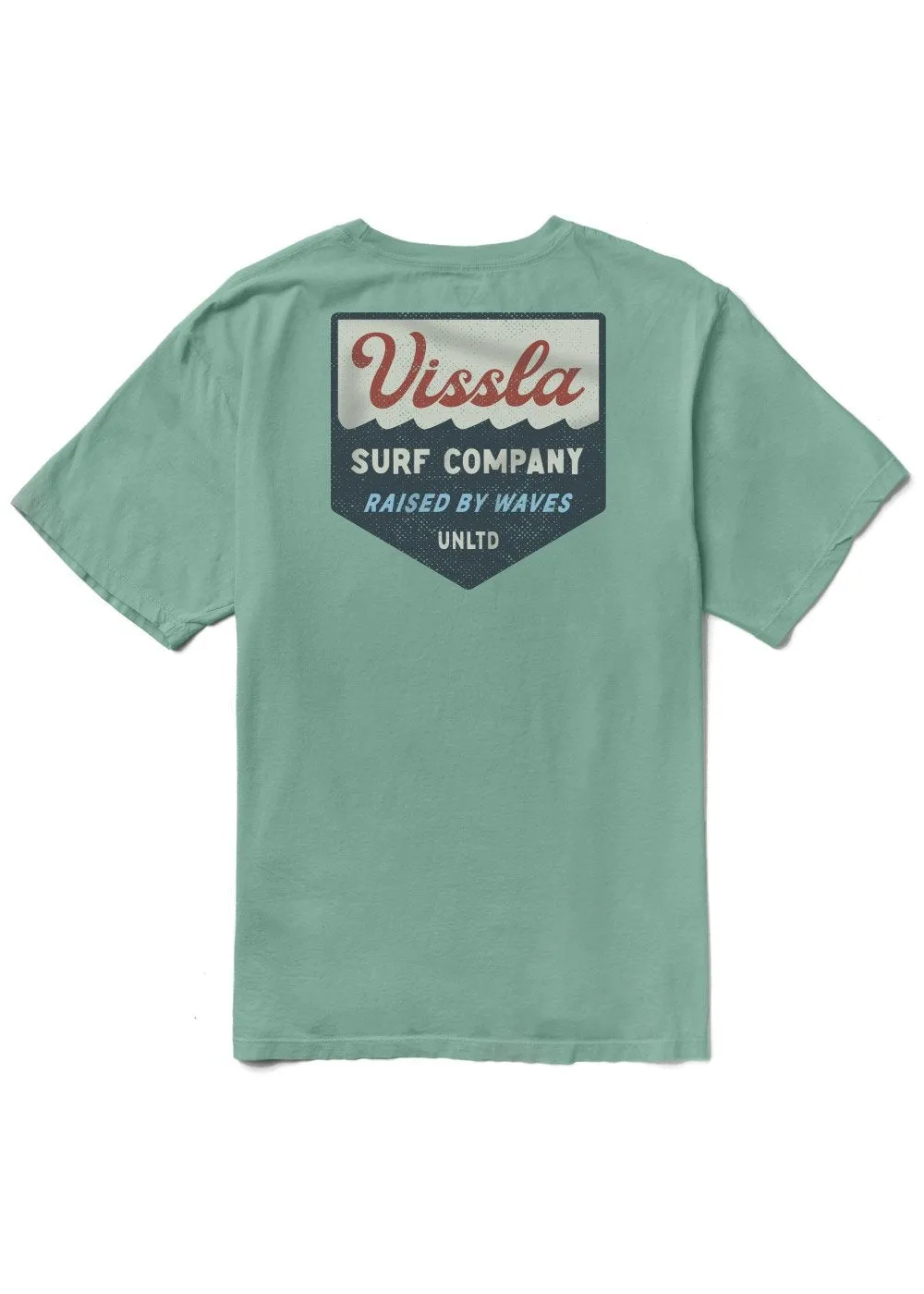 Vissla Sea Shield Organic Tee - JADE sold by Sun Diego Boardshops