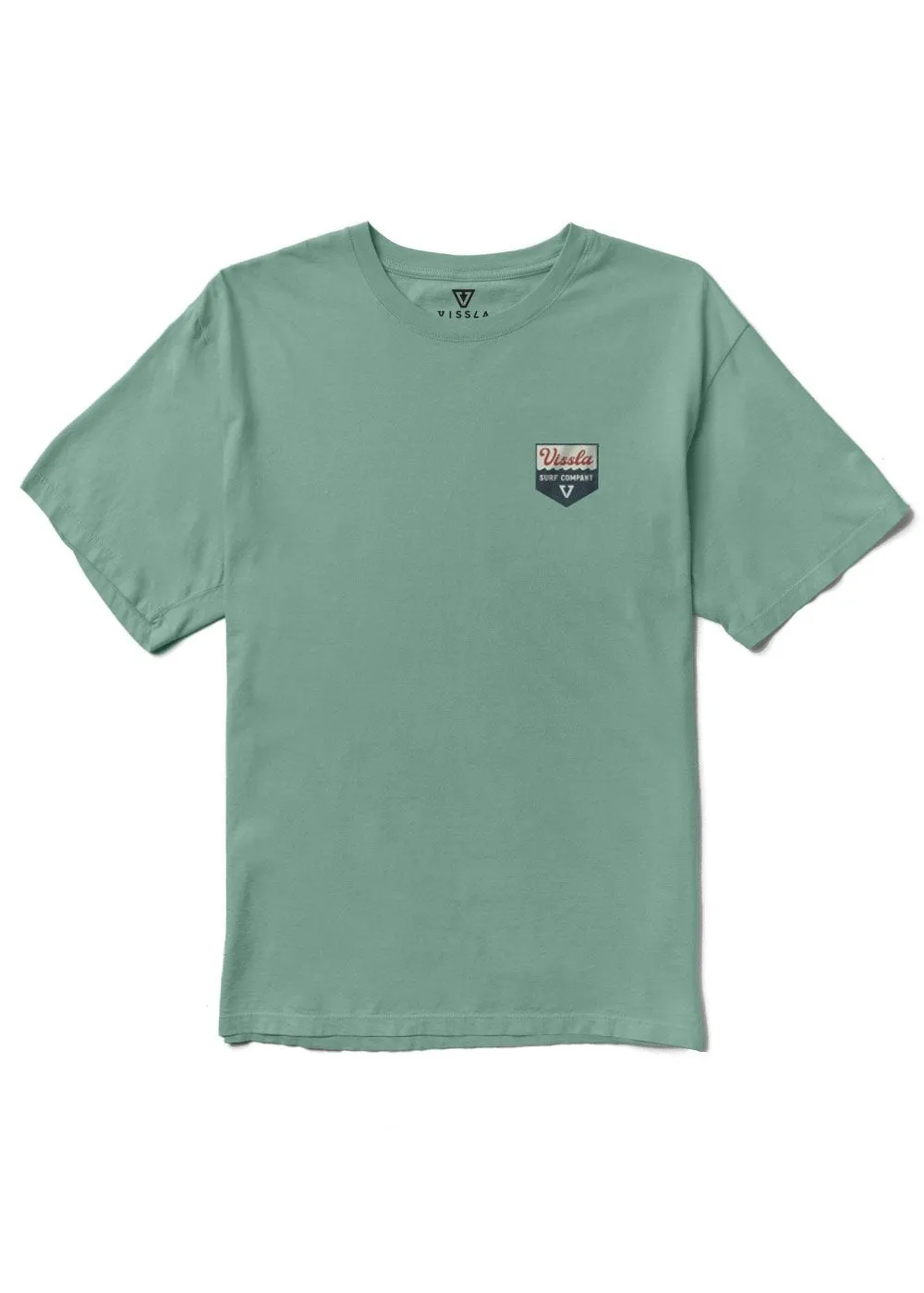Vissla Sea Shield Organic Tee - JADE sold by Sun Diego Boardshops product image thumbnail 2
