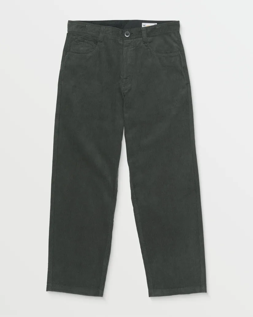 Volcom Frickin Loose Tapered Corduroy Pants - STEALTH sold by Sun Diego Boardshops
