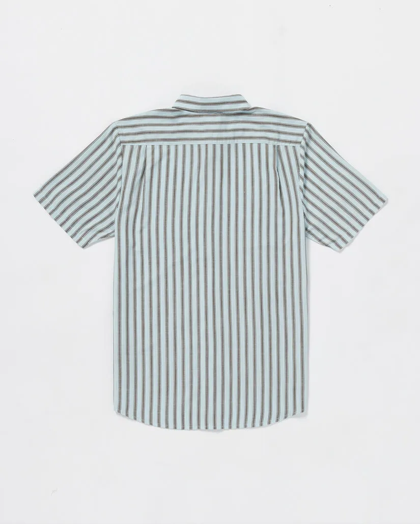 Volcom Arvostripe Woven Short Sleeve Shirt - ROAD SKY sold by Sun Diego Boardshops product image thumbnail 3