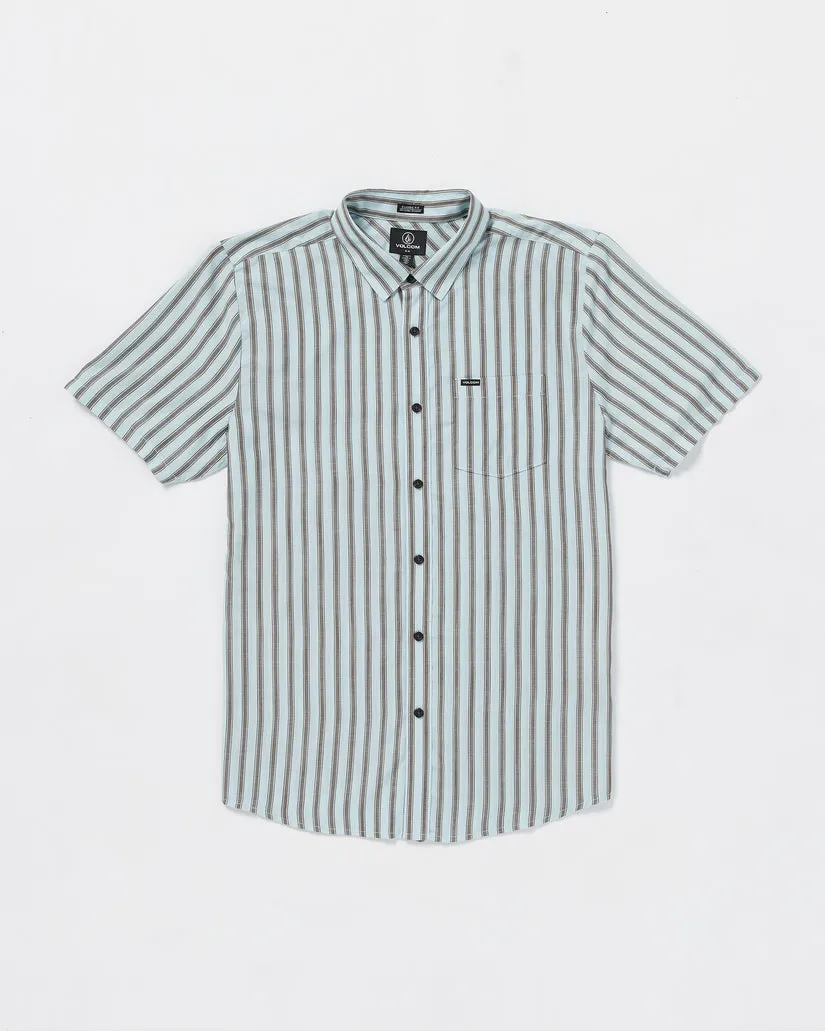 Volcom Arvostripe Woven Short Sleeve Shirt - ROAD SKY sold by Sun Diego Boardshops product image thumbnail 2