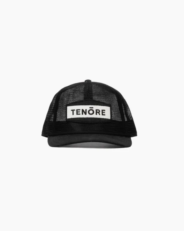 Tenore All Mesh Trucker - BLACK sold by Sun Diego Boardshops