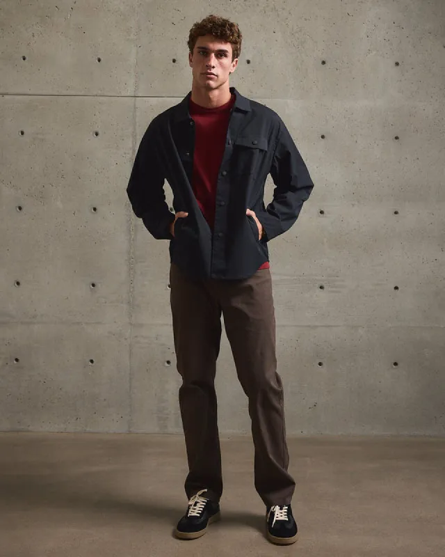Tenore Twill Shirt Jacket - BLACK sold by Sun Diego Boardshops