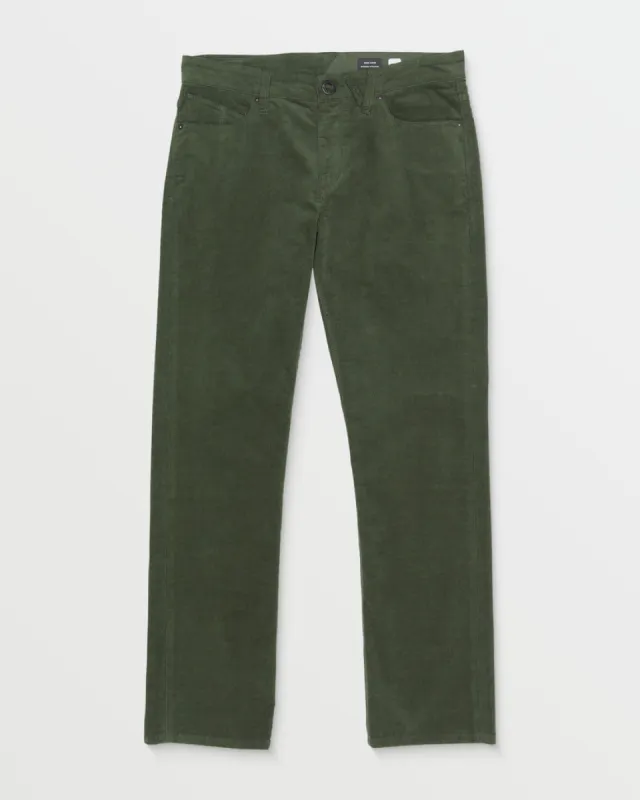 Volcom Solver 5 Pocket Corduroy Pants - SQUADRON GREEN sold by Sun Diego Boardshops