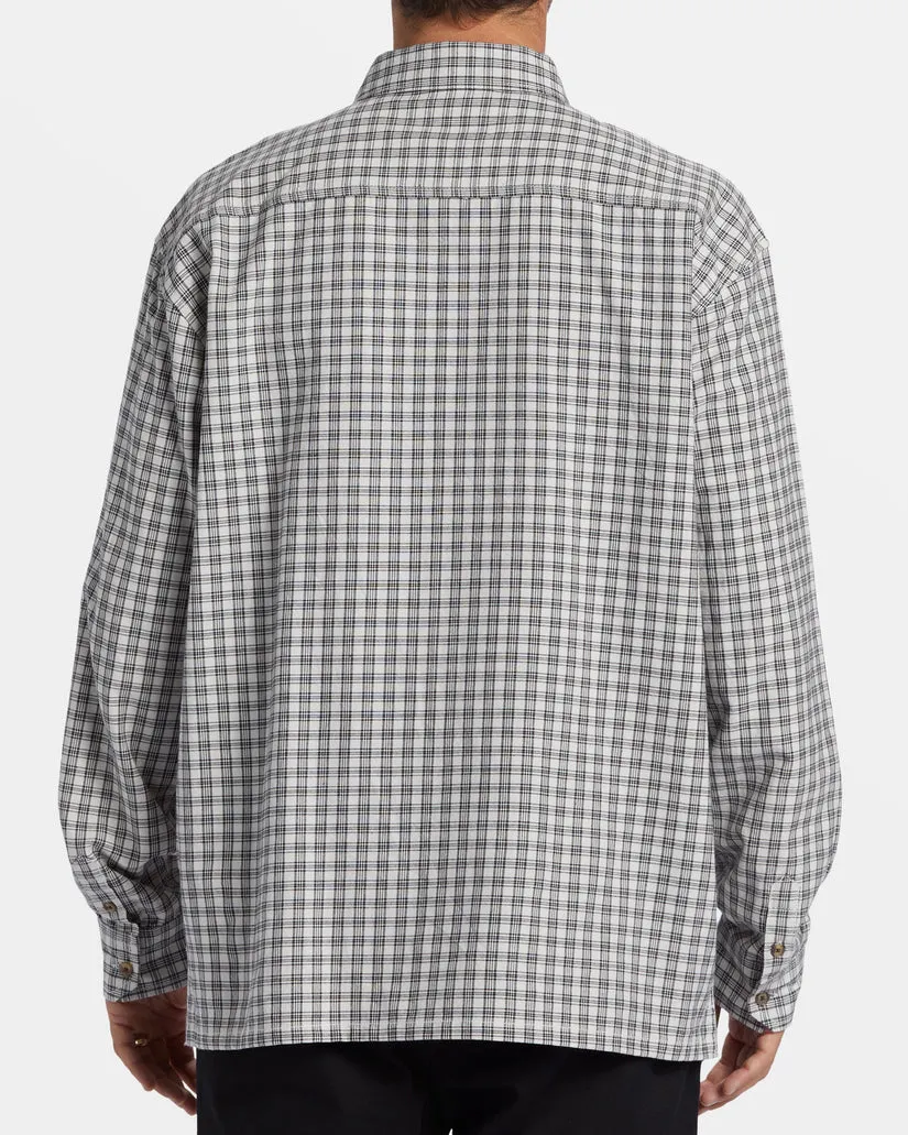 Billabong Mogul Long Sleeve Shirt - OFF WHITE sold by Sun Diego Boardshops product image thumbnail 2