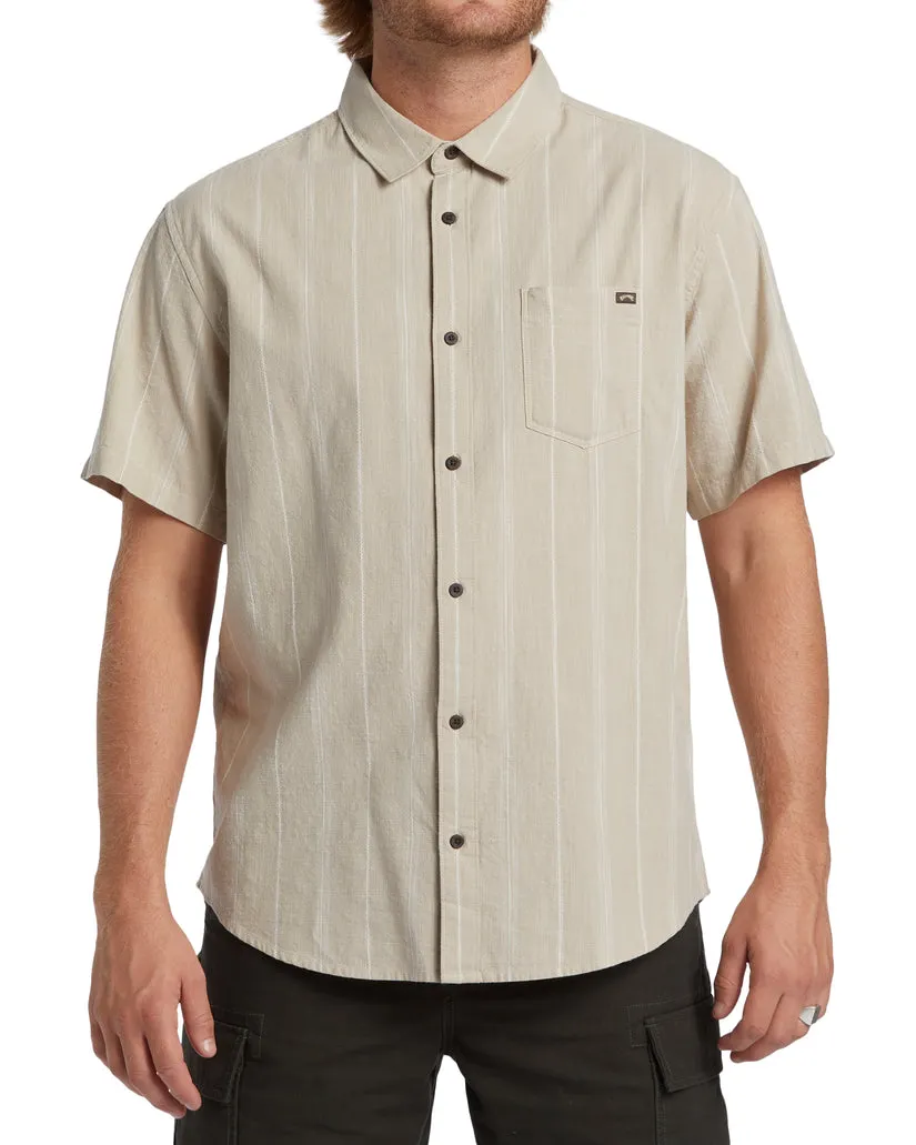 Billabong All Day Stripe Short Sleeve Shirt - CHINO sold by Sun Diego Boardshops