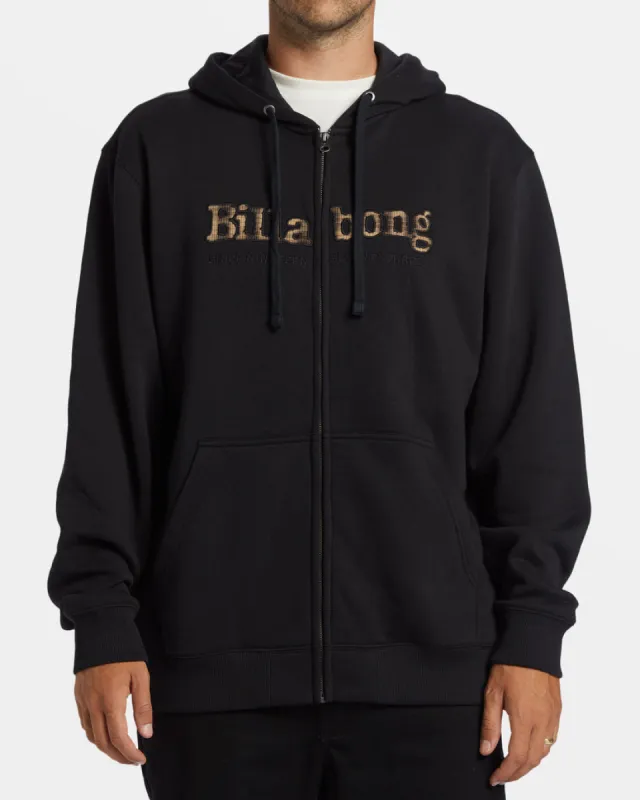 Billabong Mogul Zip Hoodie - BLACK sold by Sun Diego Boardshops