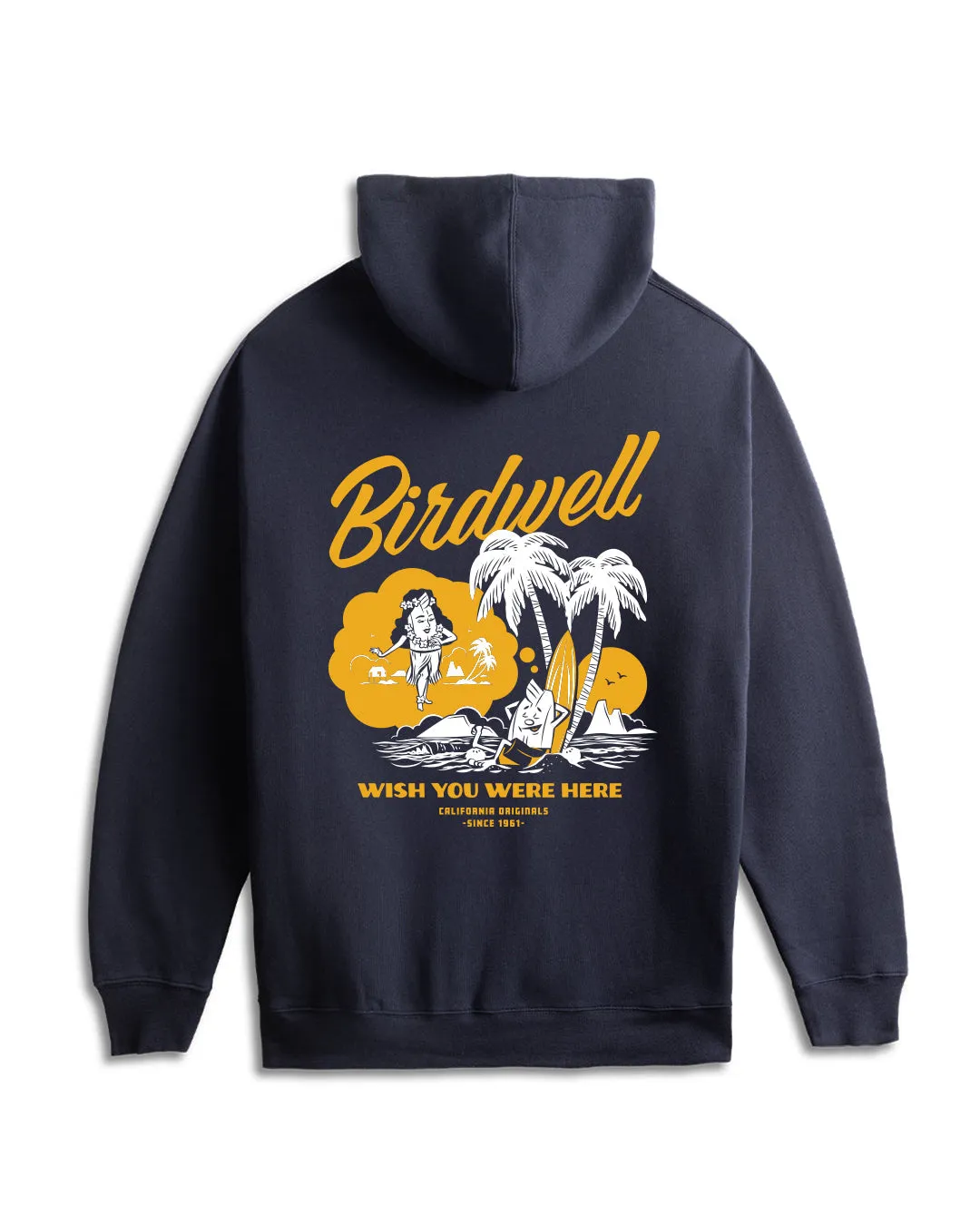 Birdwell Daydreamin' Birdie Hoodie - NAVY sold by Sun Diego Boardshops