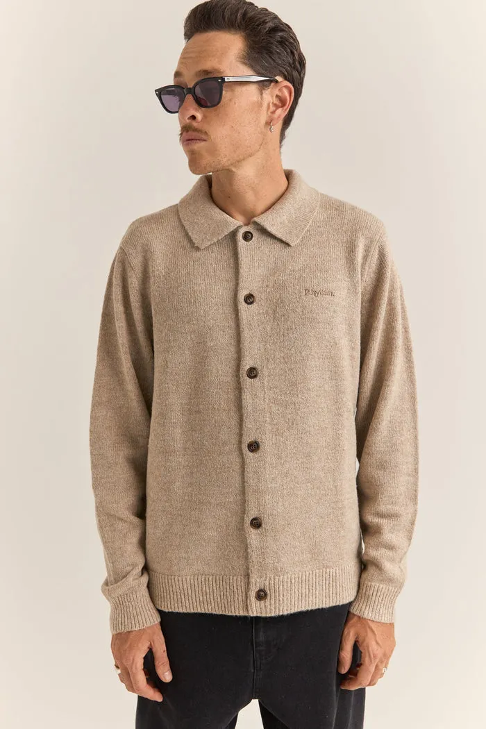 Rhythm Mohair Button Up Knit - NATURAL sold by Sun Diego Boardshops product image thumbnail 2