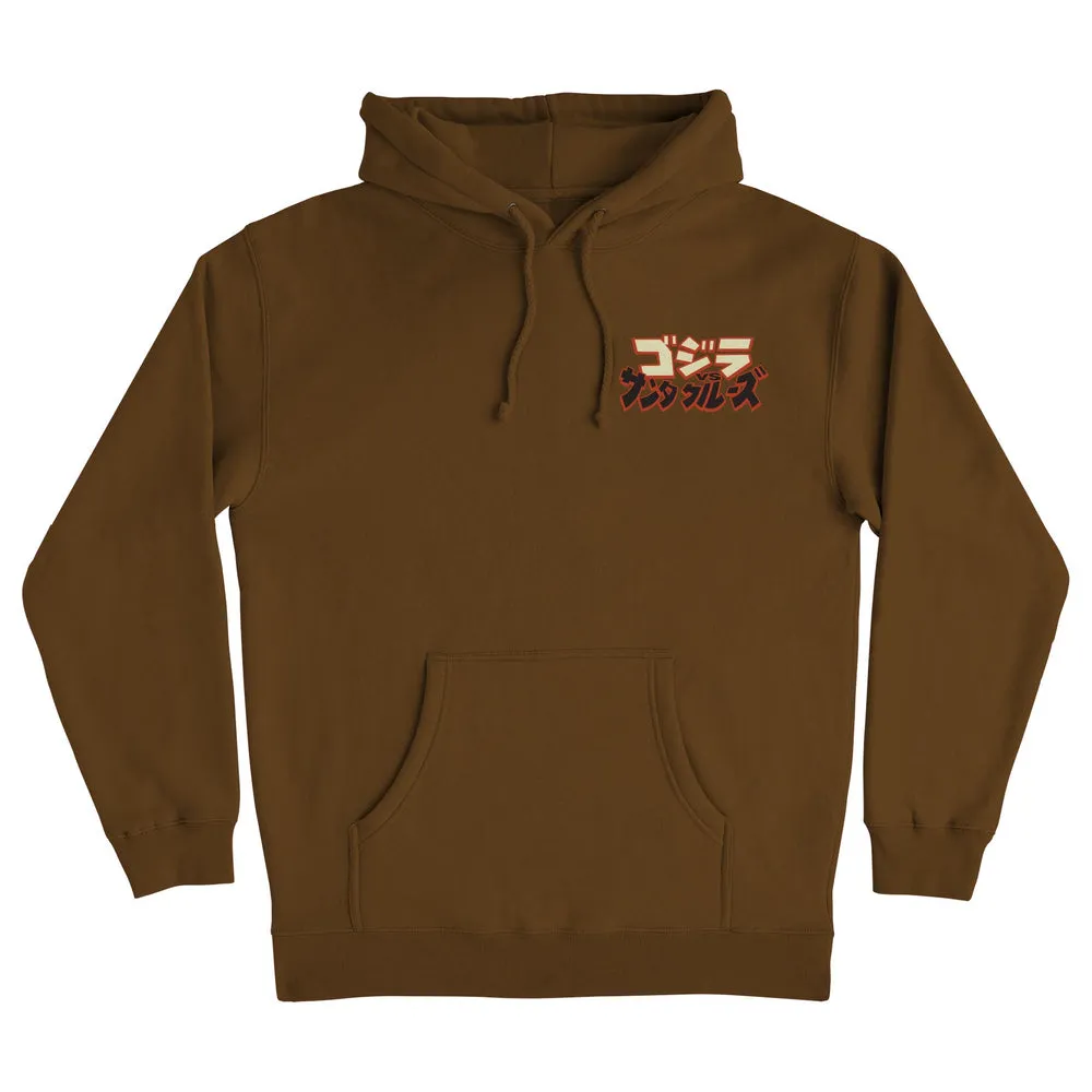 Santa Cruz Godzilla Hand Mens Hoodie - BROWN sold by Sun Diego Boardshops product image thumbnail 2