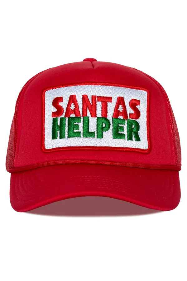That Friday Feeling Santas Helper Trucker Hat - RED sold by Sun Diego Boardshops