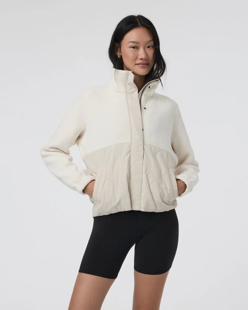 Vuori Highlands Sherpa Jacket - NATURAL sold by Sun Diego Boardshops