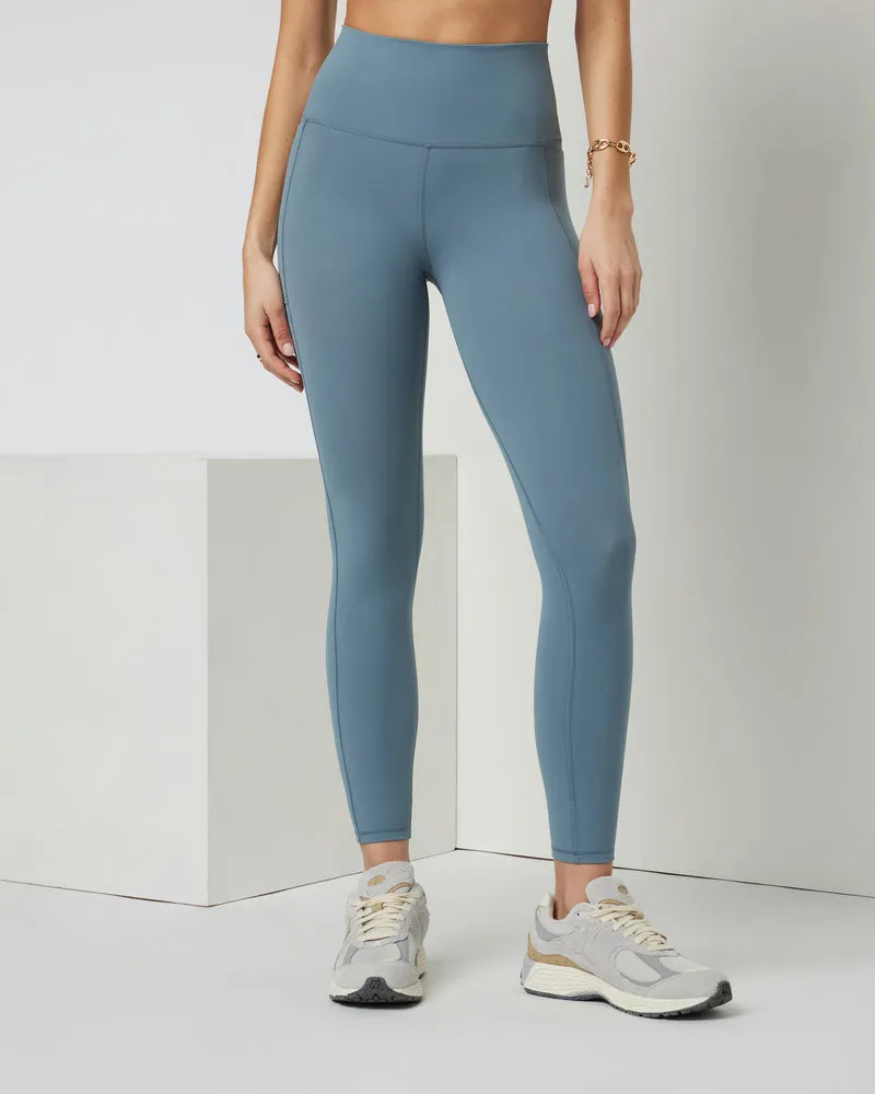 Vuori Studio Pocket Legging - SMOKE BLUE sold by Sun Diego Boardshops
