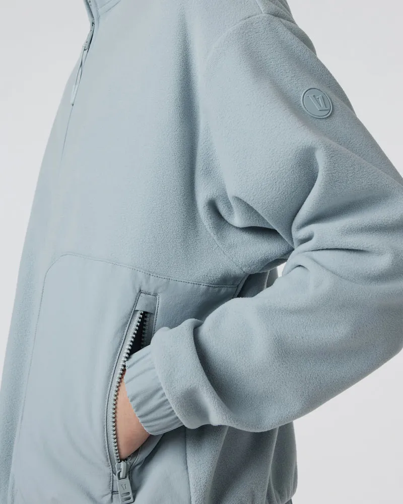 Vuori Women's Aspen Half Zip - CHALK BLUE sold by Sun Diego Boardshops product image thumbnail 3