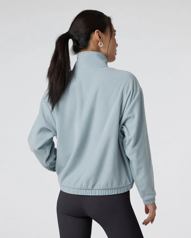Vuori Women's Aspen Half Zip - CHALK BLUE sold by Sun Diego Boardshops product image thumbnail 2
