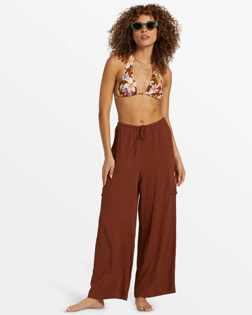 Billabong Beach Babe Beach Cargo Pants - TOASTED COCONUT sold by Sun Diego Boardshops