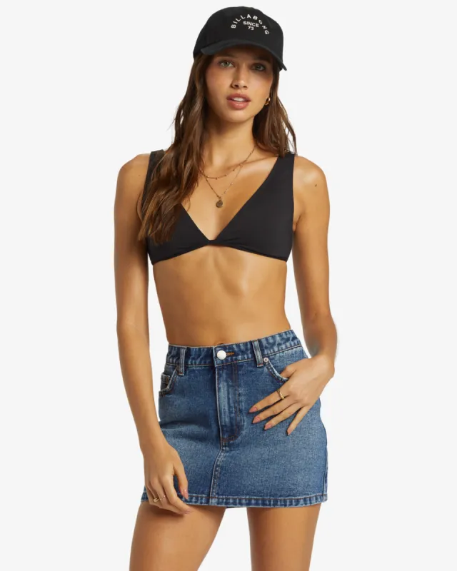 Billabong Marina 5-Pocket Denim Skirt  - MEDIUM DENIM sold by Sun Diego Boardshops