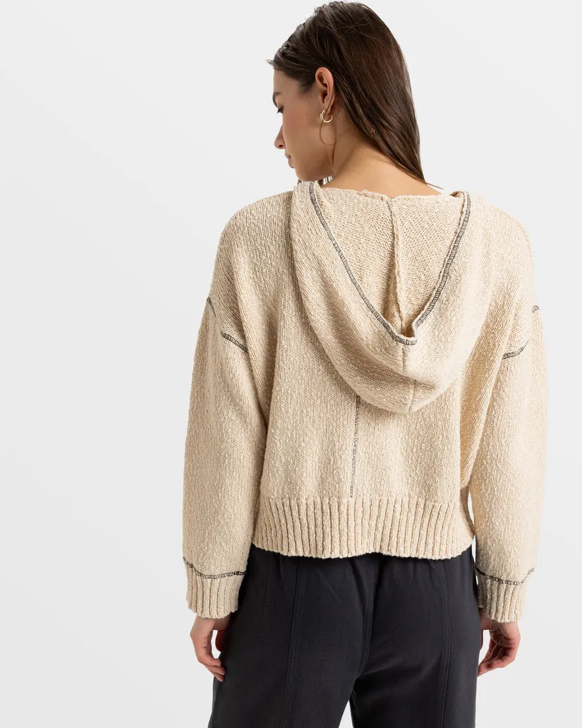 Roxy Oasis Discovery Sweater - PARCHMENT sold by Sun Diego Boardshops product image thumbnail 2