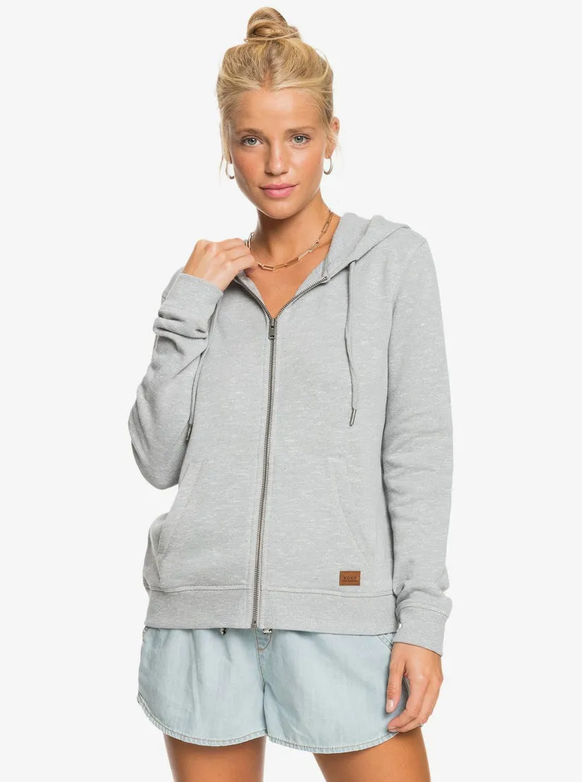 Roxy Perfect Wave Zip Hoodie - HERITAGE HEATHER sold by Sun Diego Boardshops