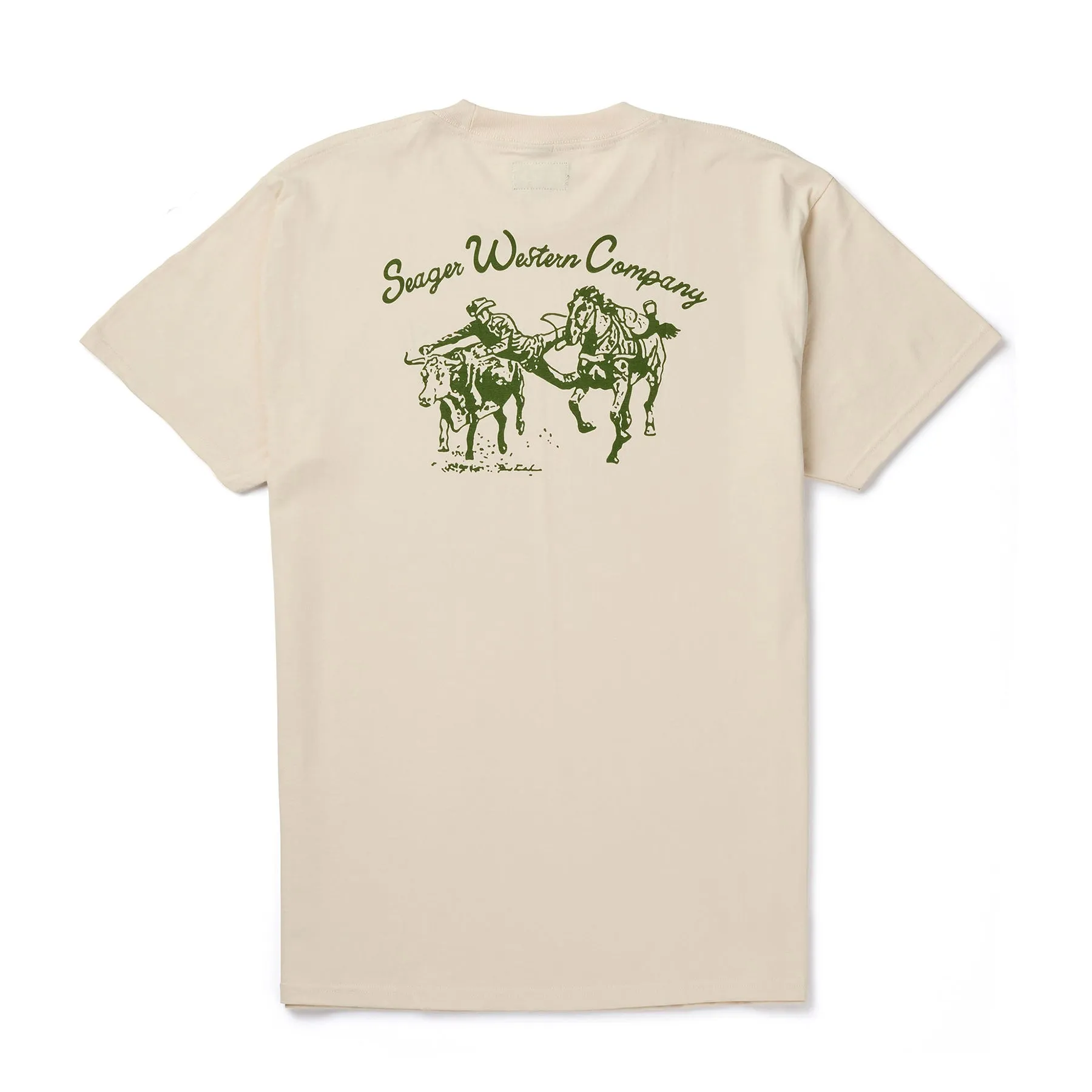 SEAGER Los Rios Tee - VINTAGE WHITE sold by Sun Diego Boardshops product image thumbnail 2