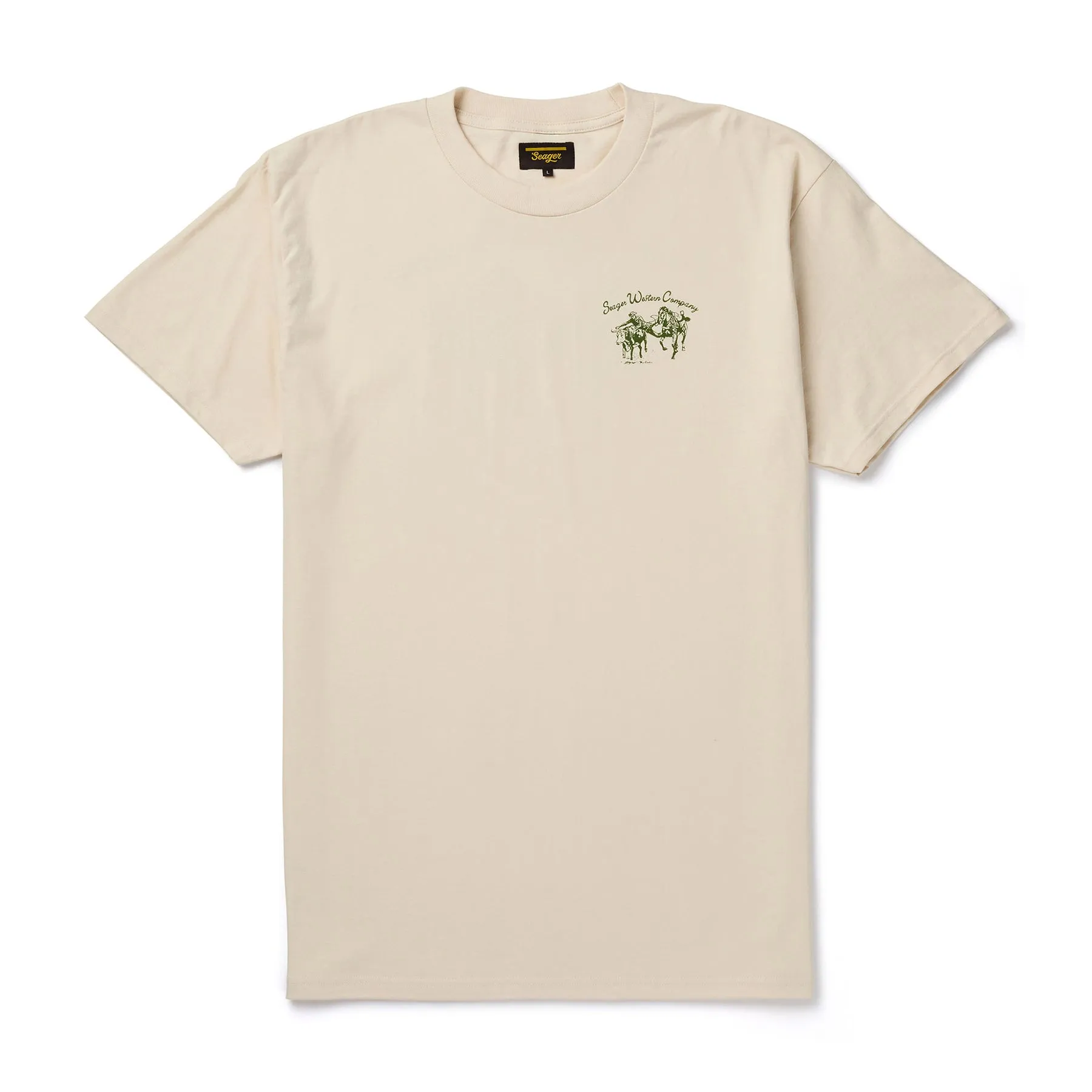 SEAGER Los Rios Tee - VINTAGE WHITE sold by Sun Diego Boardshops product image thumbnail 3