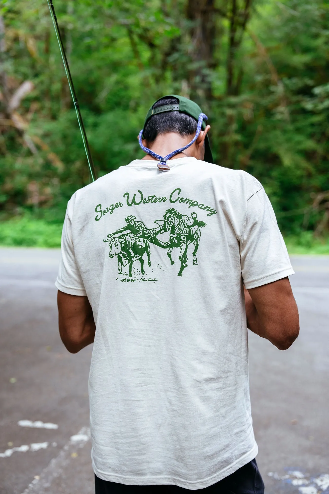 SEAGER Los Rios Tee - VINTAGE WHITE sold by Sun Diego Boardshops