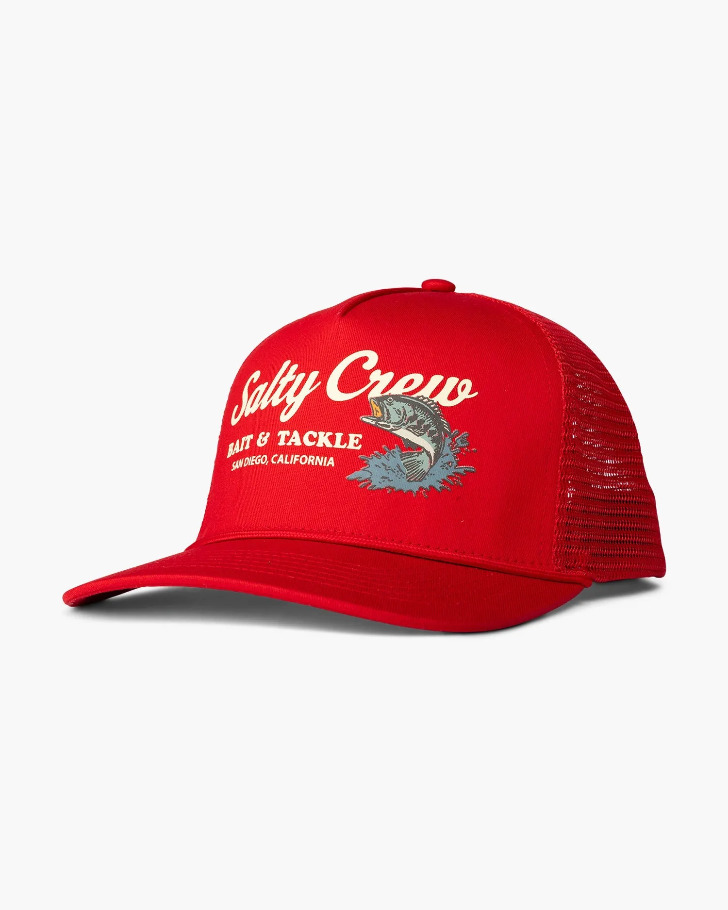 Salty Crew Good Times Trucker Hat - RED sold by Sun Diego Boardshops