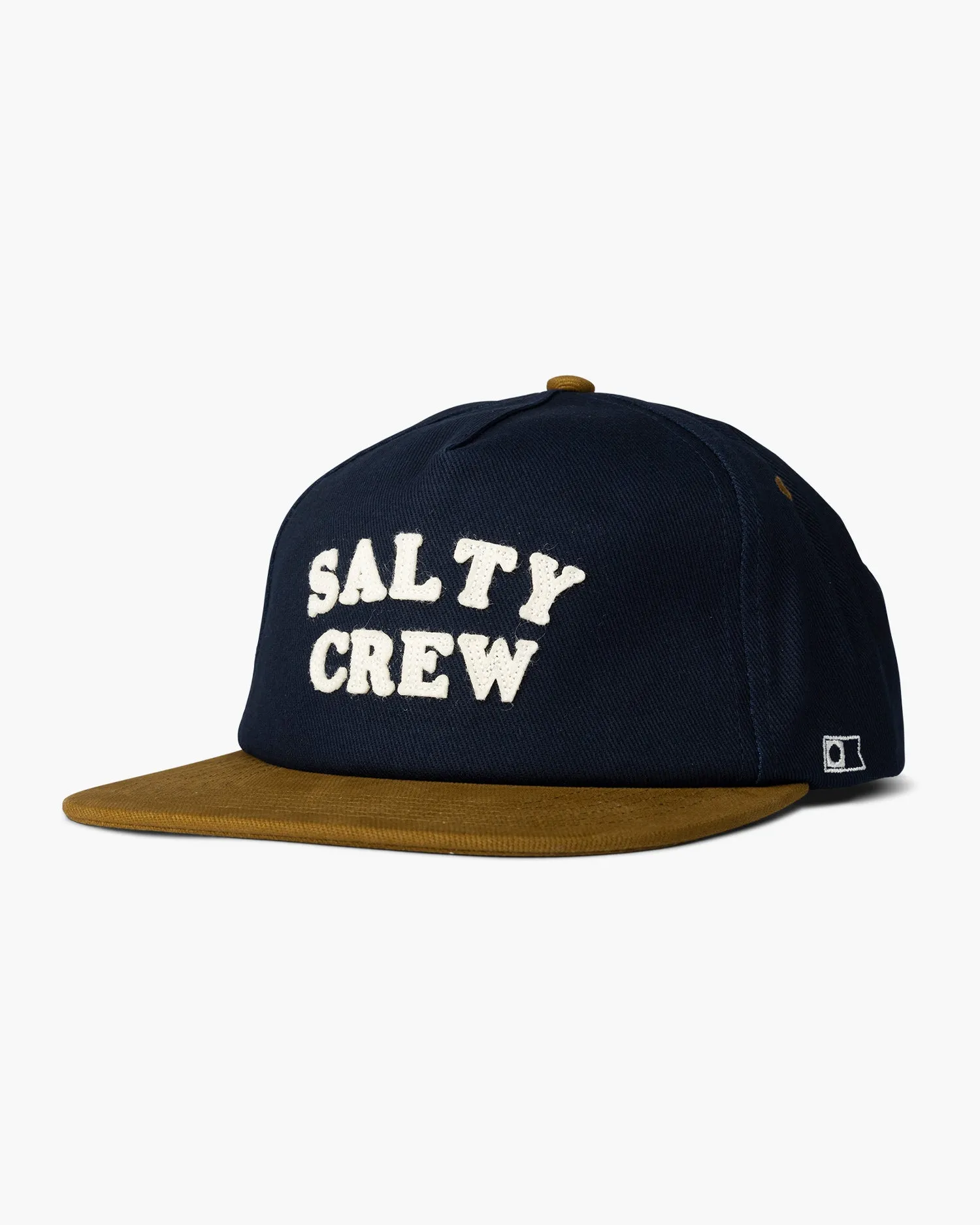 Salty Crew First Mate 5 Panel Hat - NAVY/GOLD sold by Sun Diego Boardshops