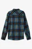 O'Neill DUNE FLANNEL STANDARD FIT LONG SLEEVE SHIRT - DARK OLIVE sold by Sun Diego Boardshops