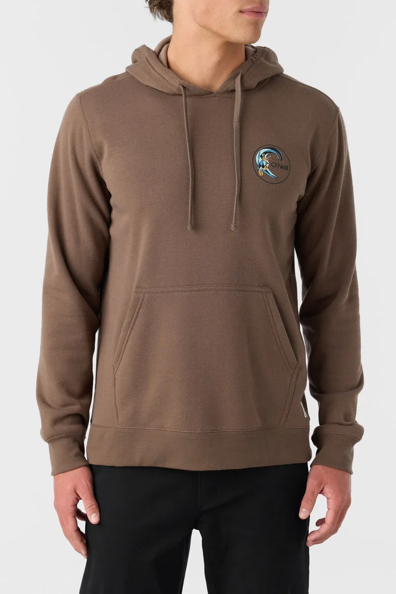 O'Neill O'RIGINALS ESSENTIAL HOODIE FLEECE PULLOVER - CHOCOLATE CHIP sold by Sun Diego Boardshops